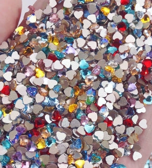 ミニハートネイルパーツ